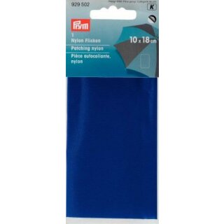 929502 Klebeflicken Nylon 6,5 x 14 cm blau - KTE á 0,018 M2