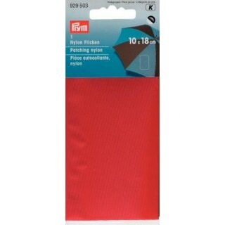 929503 Klebeflicken Nylon 6,5 x 14 cm rot - KTE á 0,018 M2