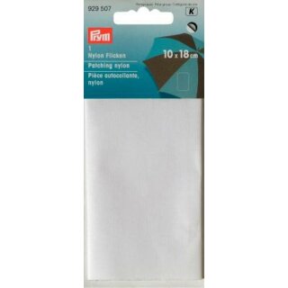 929507 Klebeflicken Nylon 6,5 x 14 cm weiß - KTE á 0,018 M2