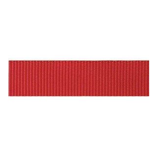 965163 Gurtband für Rucksäcke 25 mm rot - KAS á 10 M