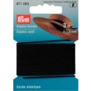 971064 Elastic-Kordel 1,5 mm schwarz - KTE á 3 M