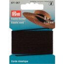 971067 Elastic-Kordel 1,5 mm braun - KTE á 3 M